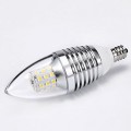 7 Watt LED Light Bulbs Dimmable Daylight White 4250K LED Candelabra Bulbs, B35 E12 Base,65-70W Incandescent Bulb Equivalent, Torpedo Shape 680lm SWEETY STYLE LED Lights